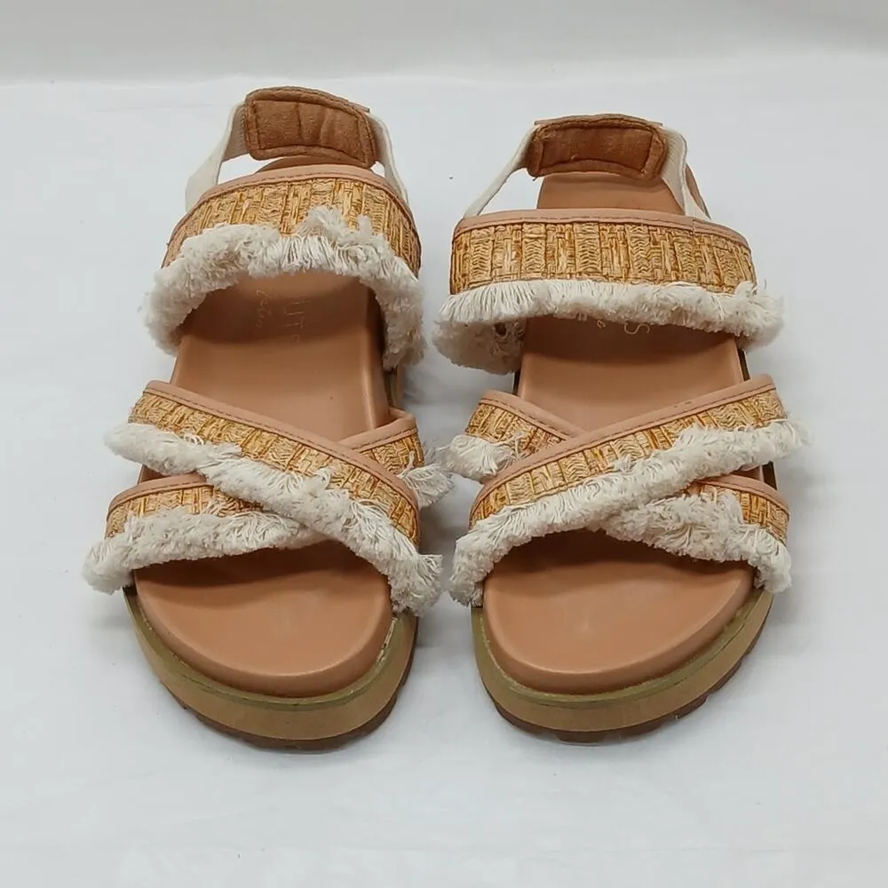 Coconuts By Matisse Fuji Platform Sandals Shoes Women's Size 6M Tan Beige - Image 2