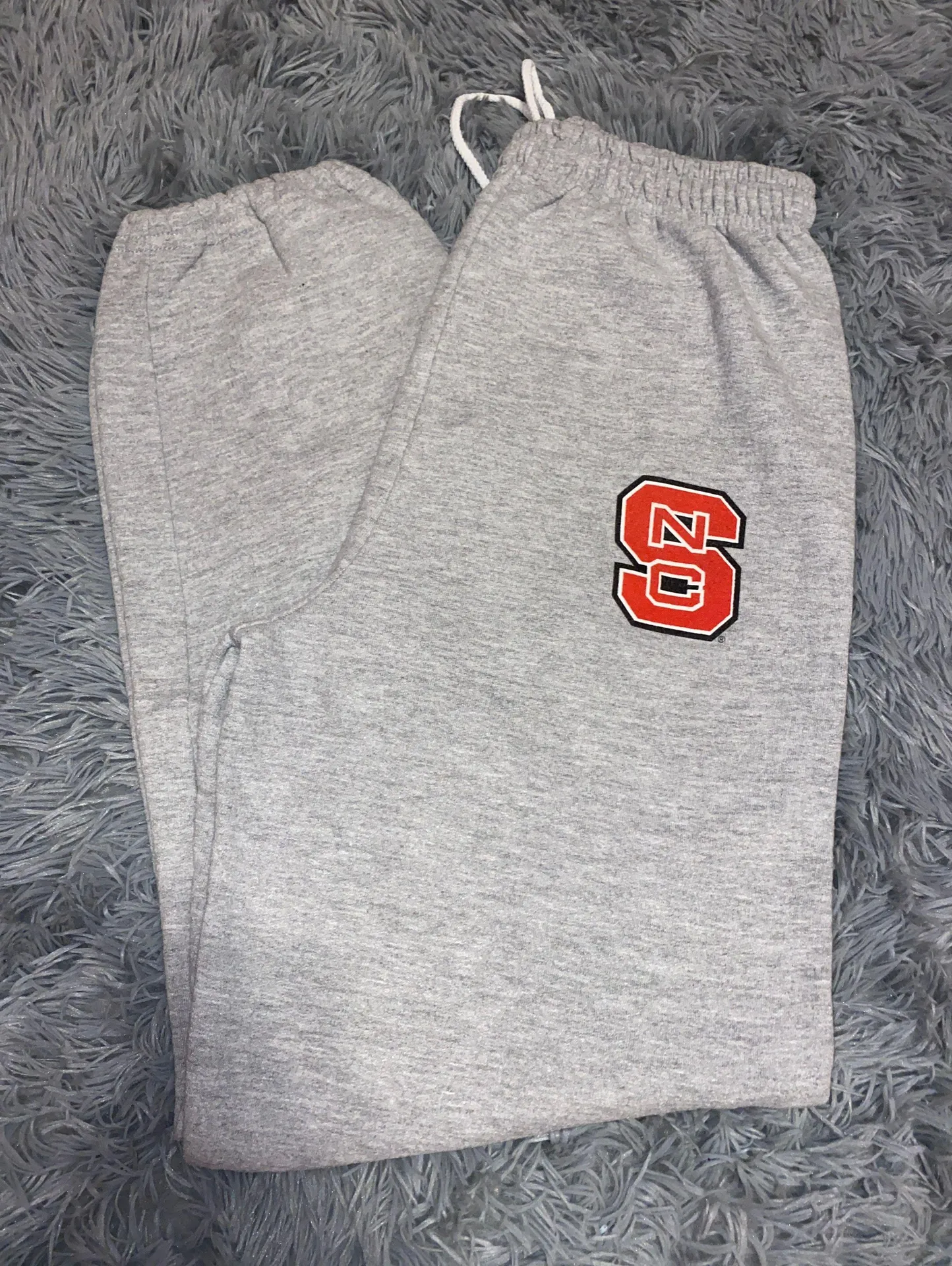 NC State Sweatpants Gray Size M - Image 2