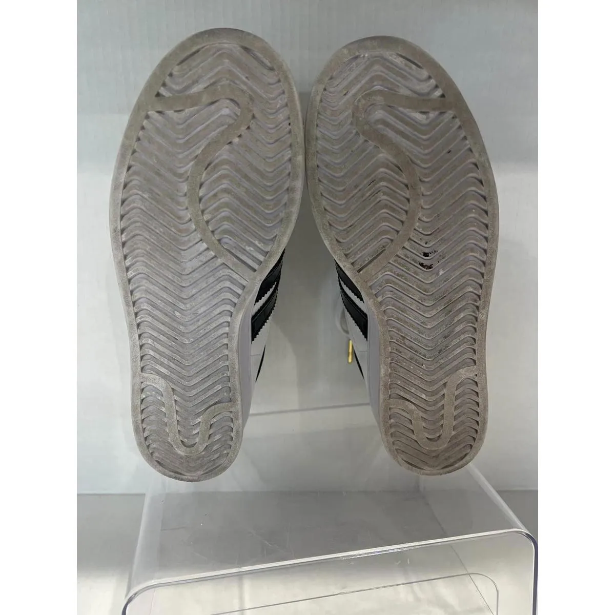 Adidas Superstar Bonega Platform Black White Gold Youth Size 6.5 Women's Size 8 - Image 7