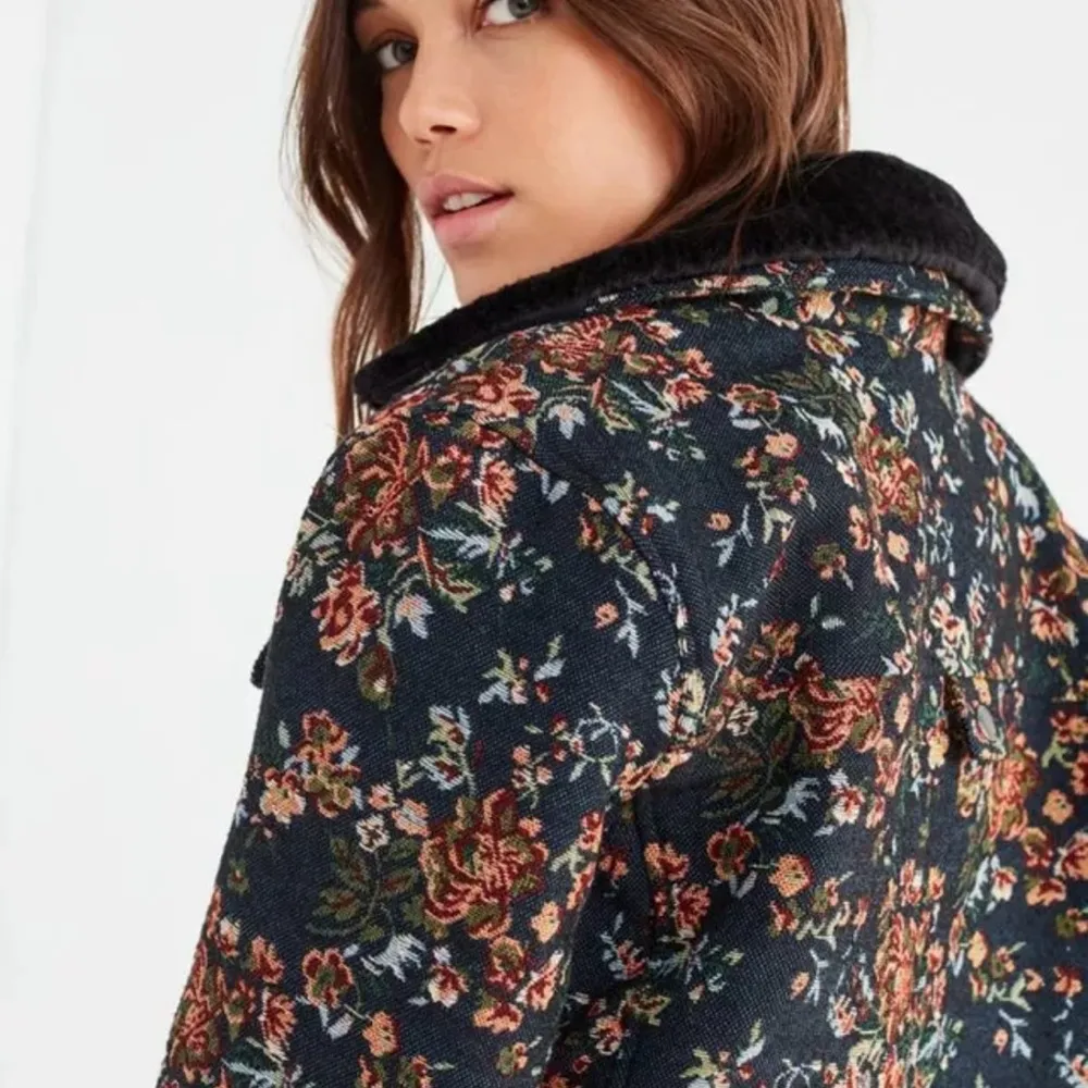 BLANKNYC Floral Tapestry Flight Jacket - Image 3