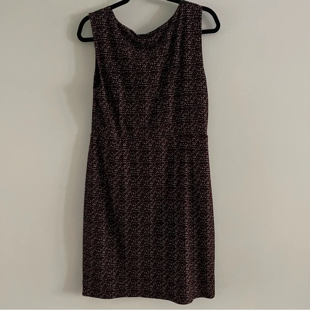 Ann Taylor Women’s Dress Sleeveless Sheath Ruched Waist Fully Lined Size 12 - Image 6