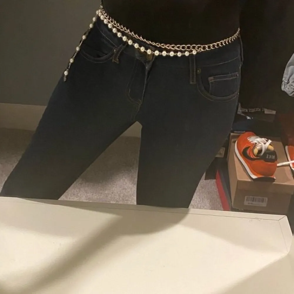 Dainty Hooligan blue dark wash denim Skinny jeans - Image 8