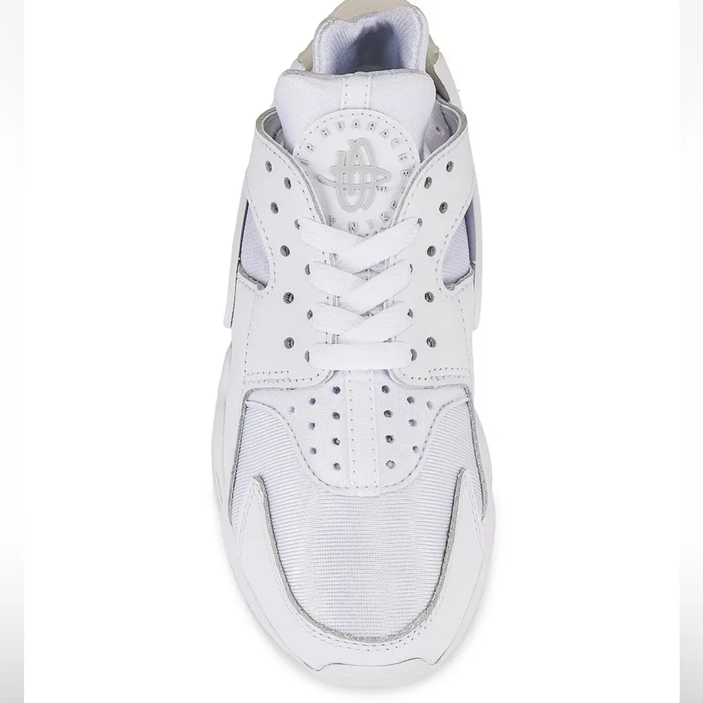 NIKE Air Huarache Sneaker in White & Pure Platinum NEW w box 6 SOLD OUT NIB $140 - Image 5