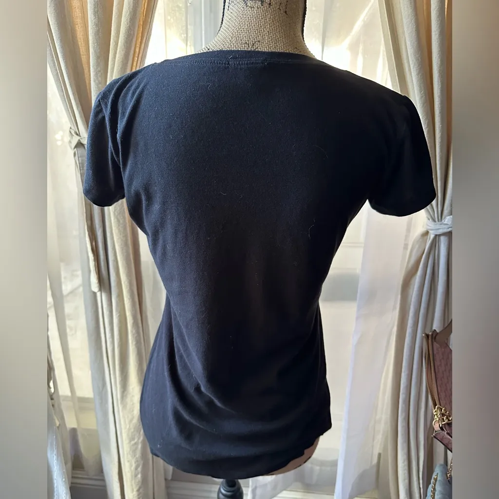 Houston Texans Rhinestone T Shirt – Sparkling bling Women’s Fan Apparel Black Size L - Image 6