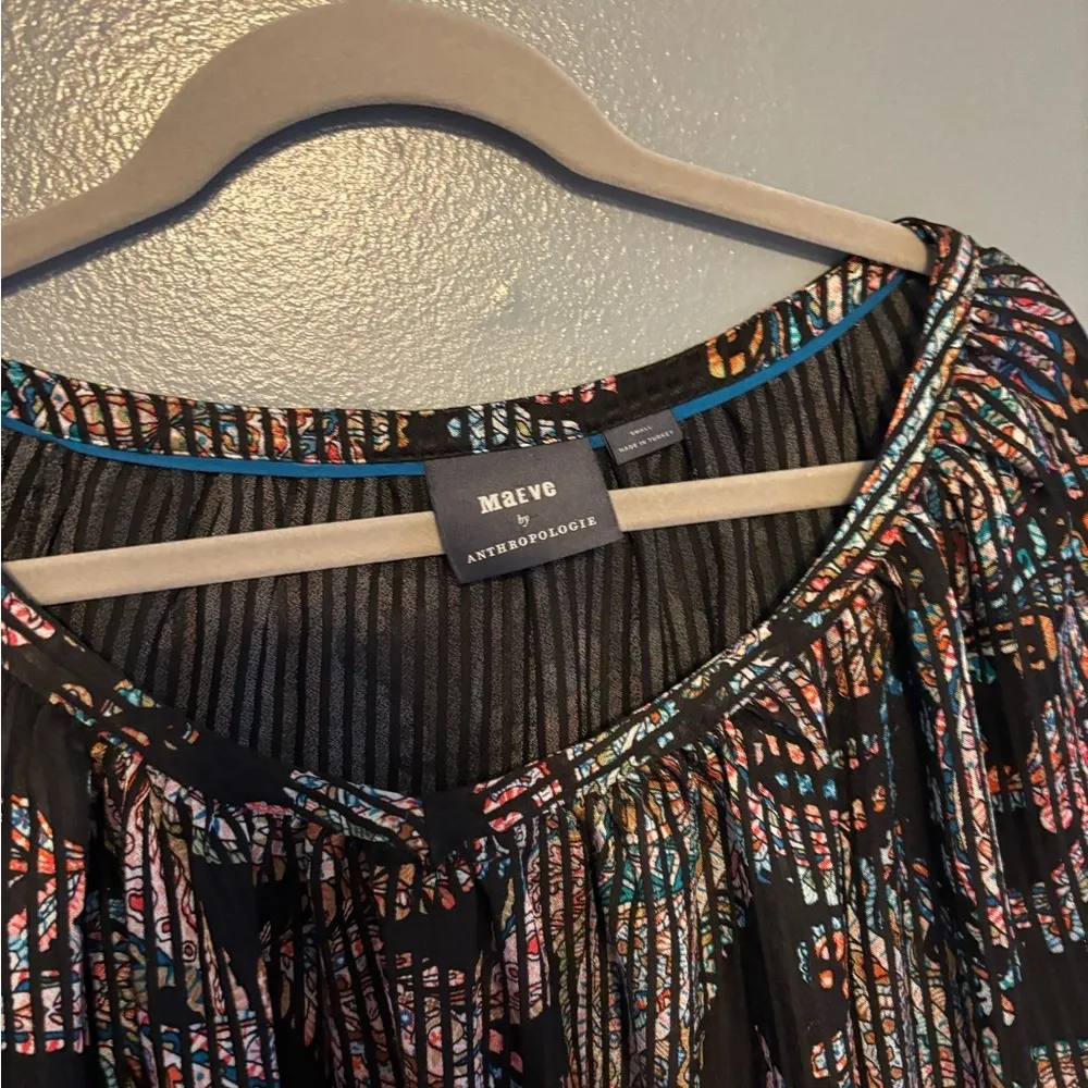 Maeve Madeira Satin Blouse - Image 9