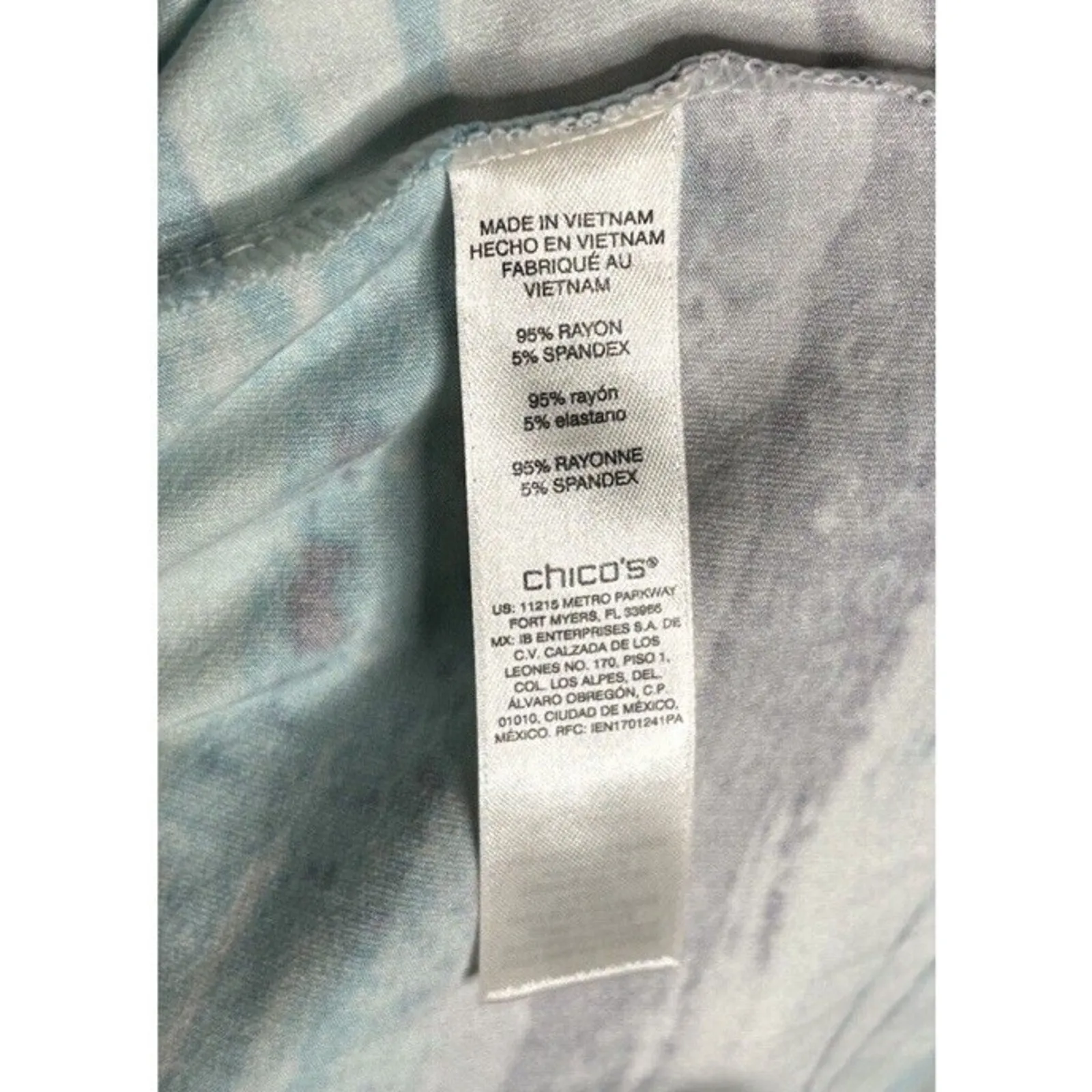 Chico’s Coastal Maxi Dress Size Small Summer Colorful Blue Purple Beach - Image 8