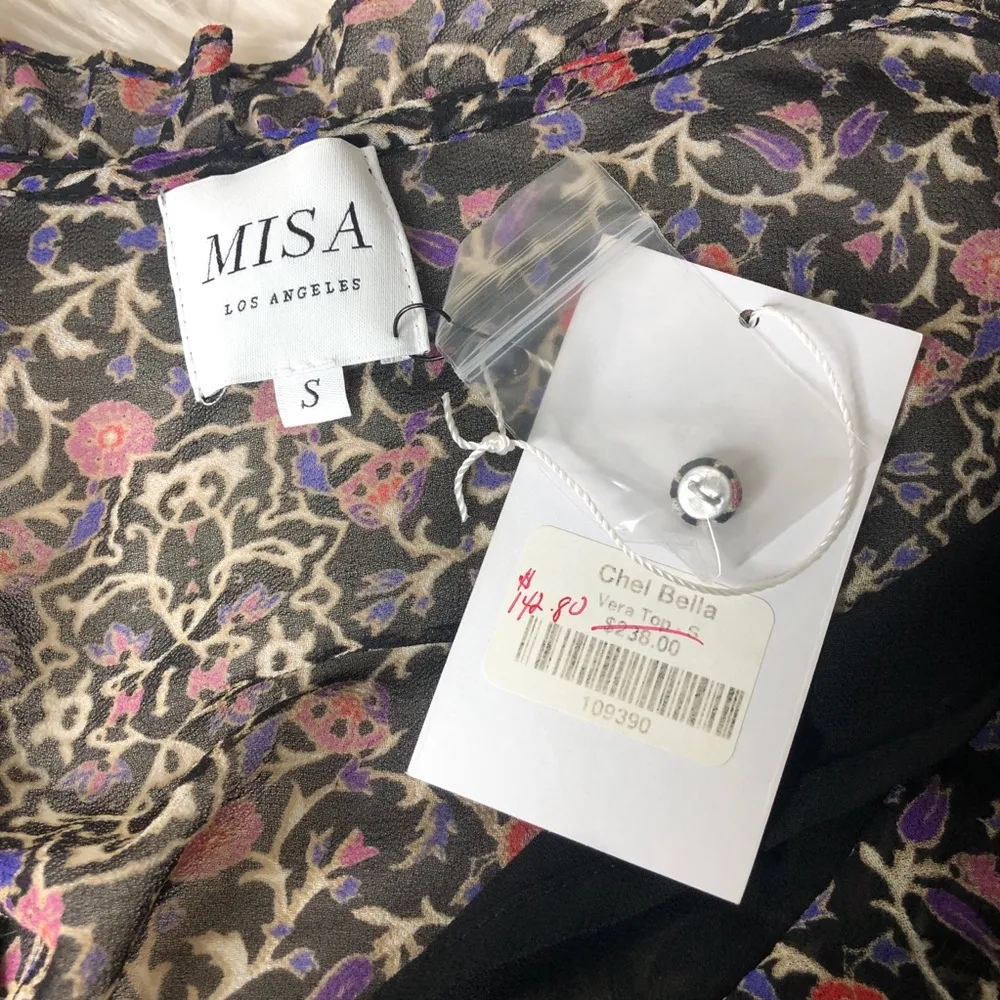NWT Misa Los Angeles Vera Top Small - Image 7