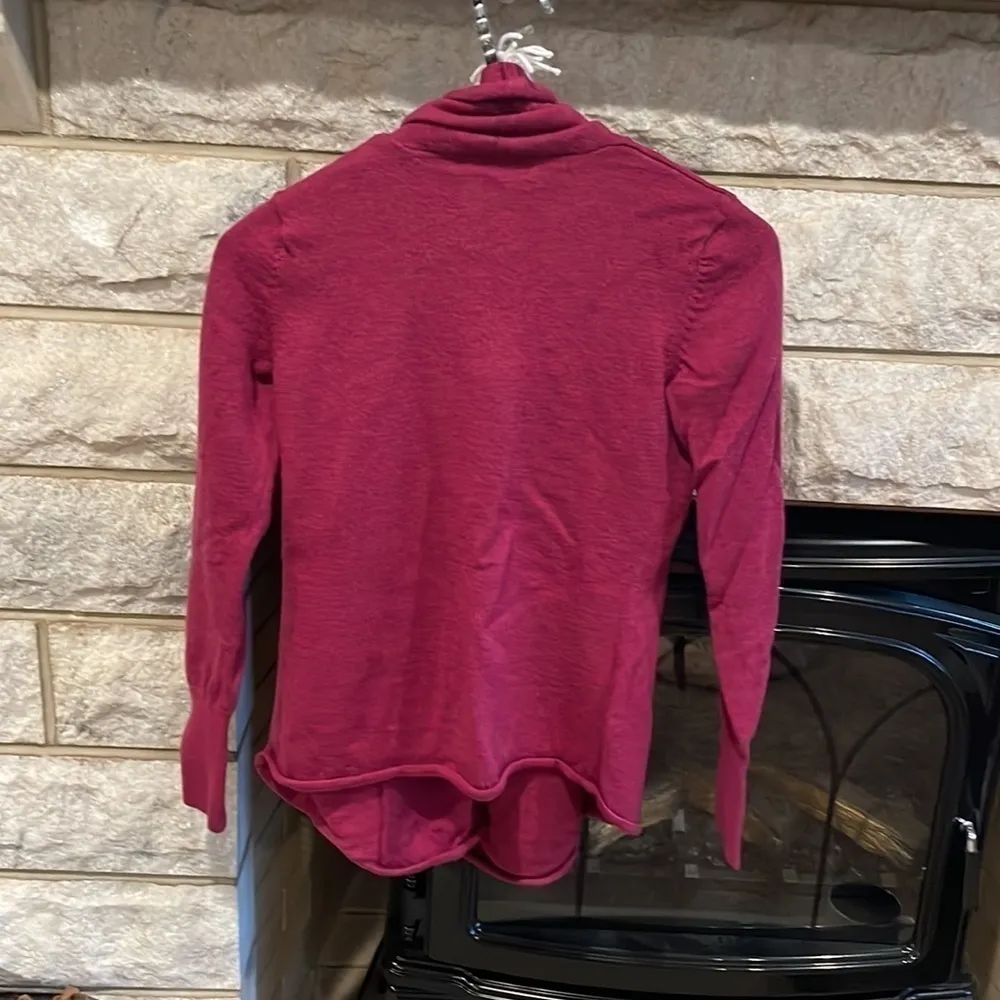 high low wool sweater size XS - Image 7