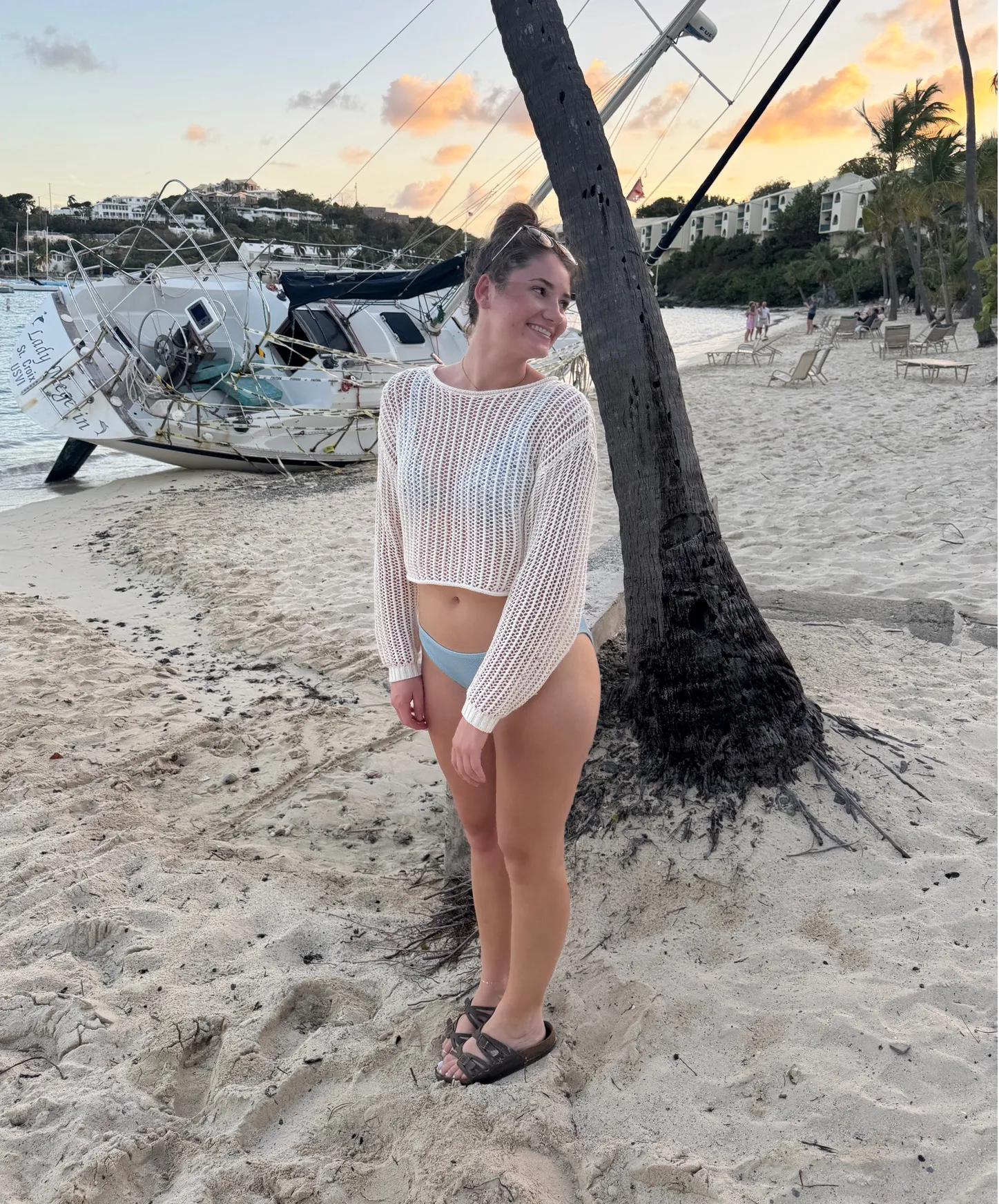 Garage  Knit Cropped Sweater - Image 3