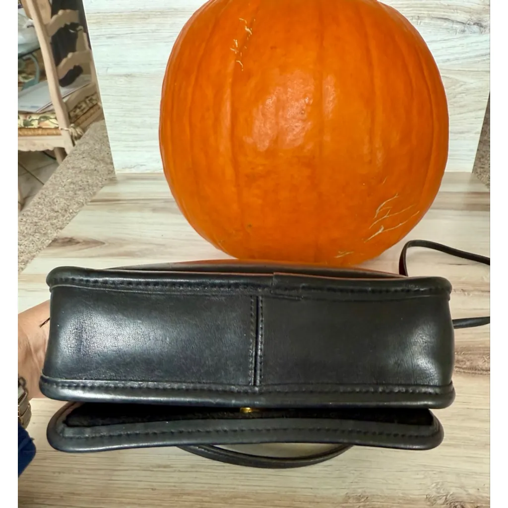 Coach‎ Companion Flap Bag with Brass Hardware - Image 5