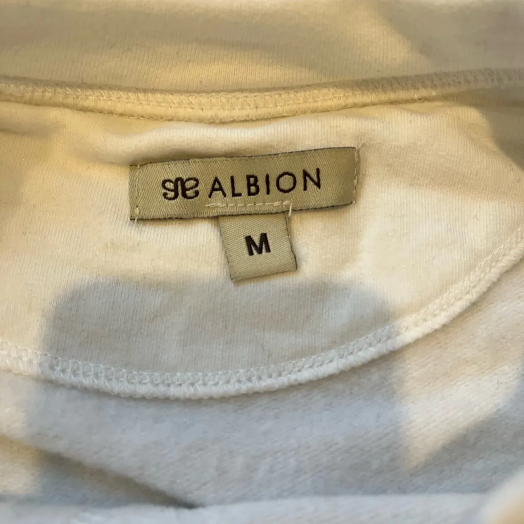 Albion Fit Crewneck White Size M - Image 4