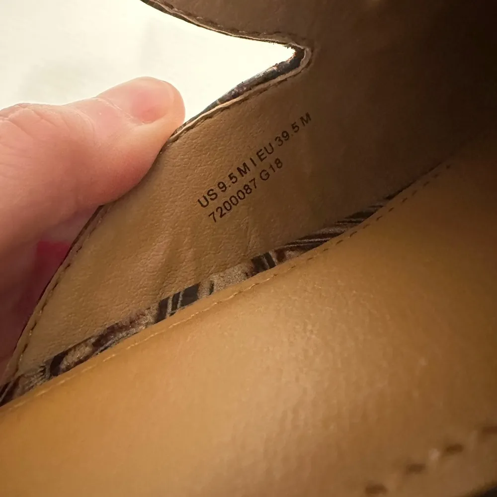 Patricia Nash Tilly Multicolor Leather Mules Size 9.5 - Image 6