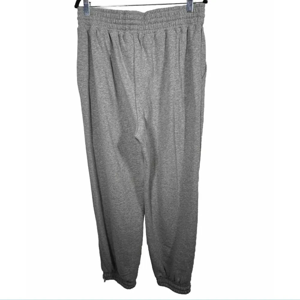 For Love & Lemons Gray Cropped Hoodie Sweatshirt & Joggers XL Set New VS FLL NWT - Image 11