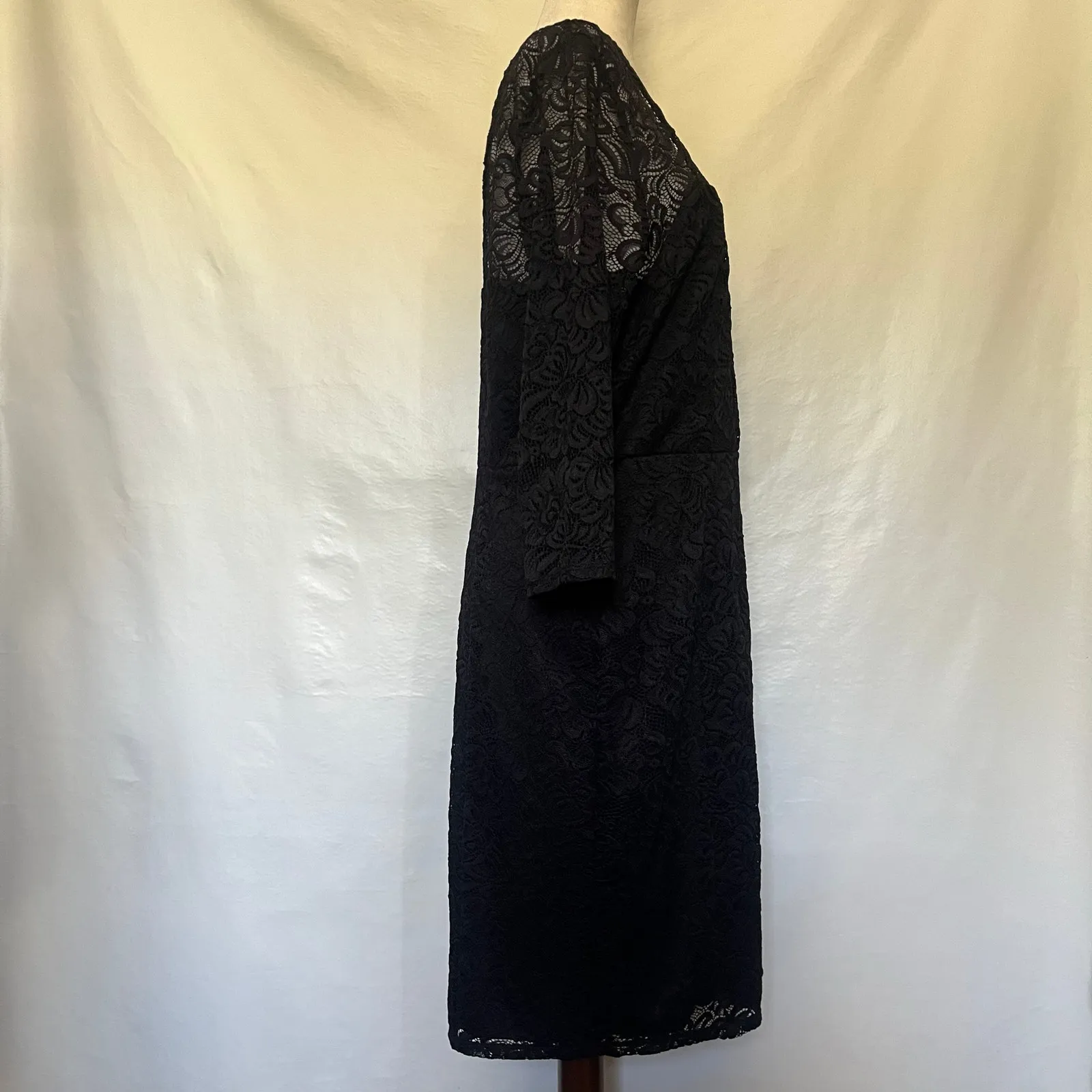 Bold Elements Lace Sheath Dress Sz XL Whimsigoth Witchy Gothic Formal  Romantic - Image 7