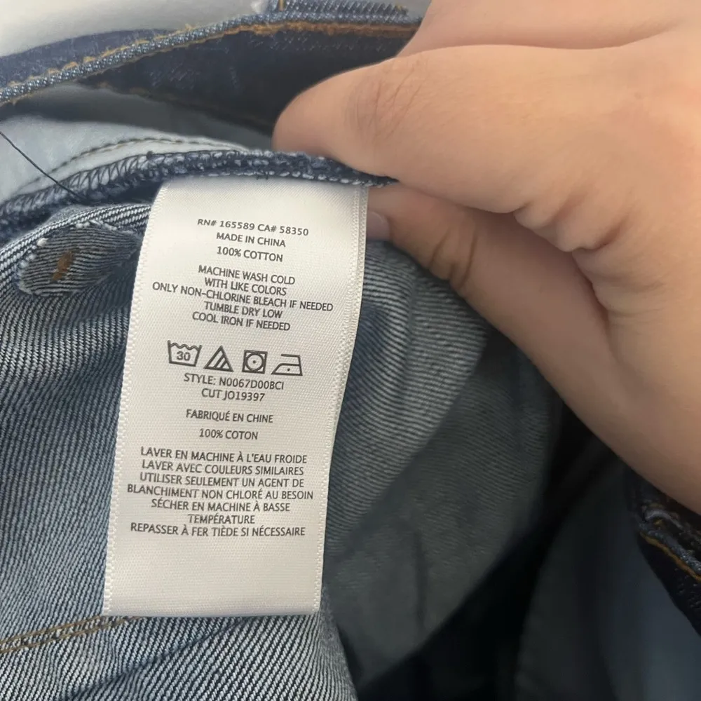 JOIE  Primrose Straight Leg Denim Pant trouser pleated JEANS SZ 30 - Image 9