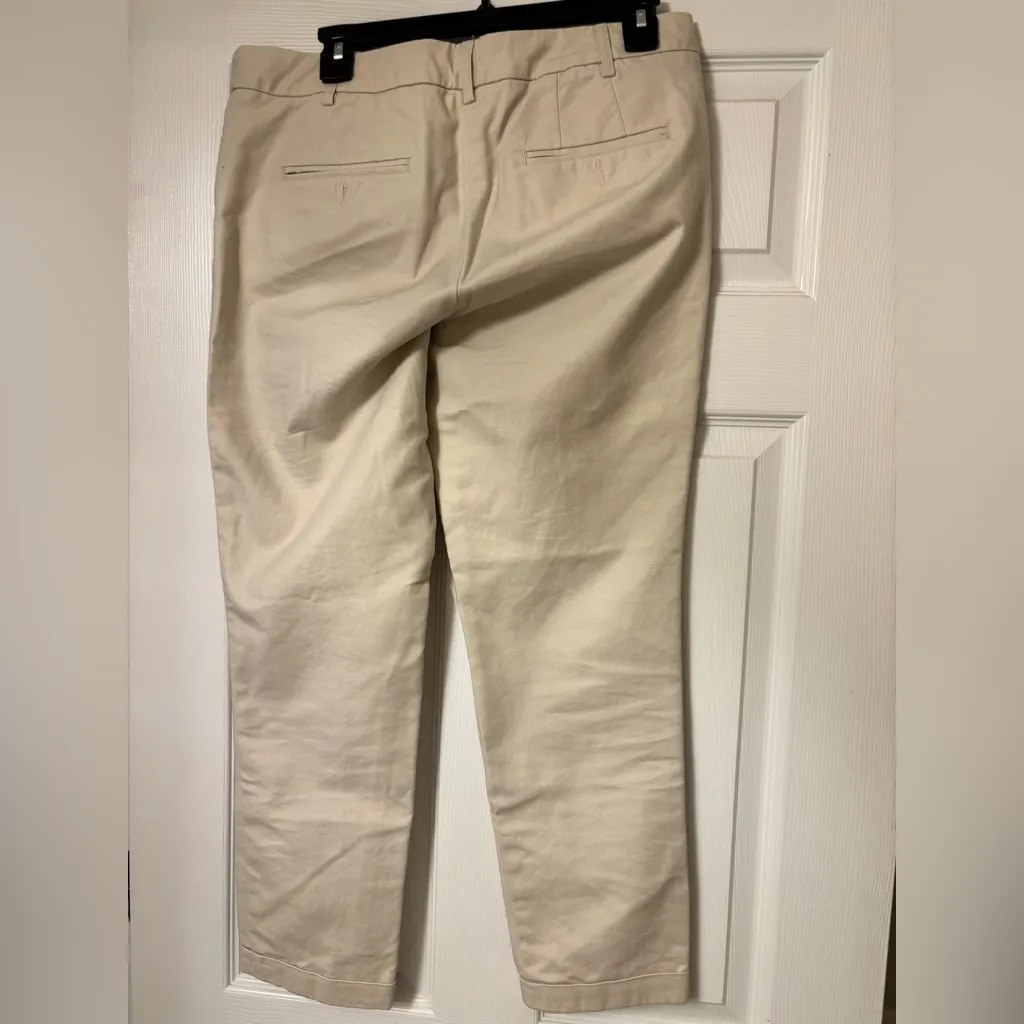 Kenar  Light Beige Pants. Size 8. - Image 2