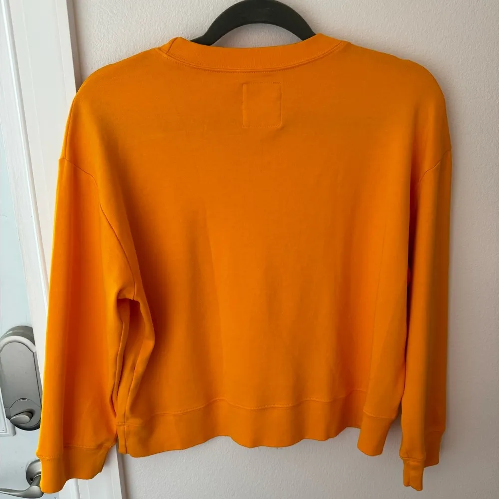 • For Days • NWOT Women’s Lightweight Sweatshirt 3/4 Sleeves Size Medium Yellow - Image 2