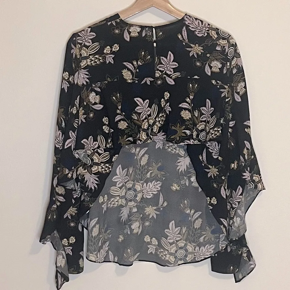 A.L.C. Cooper Silk Open Back Blouse - Image 3