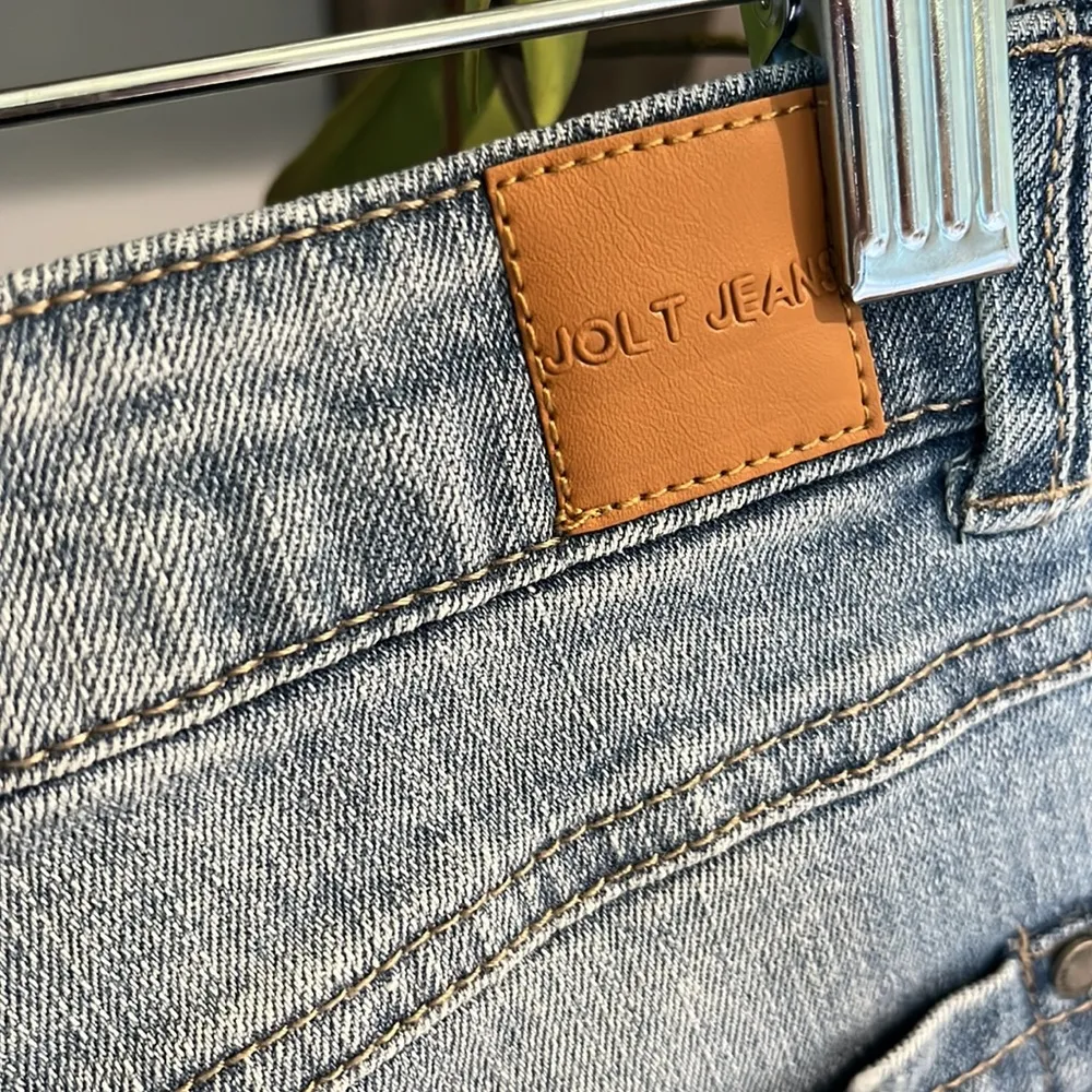 Jolt Jean Denim Shorts New Womens 11 Waist 30 - Image 8