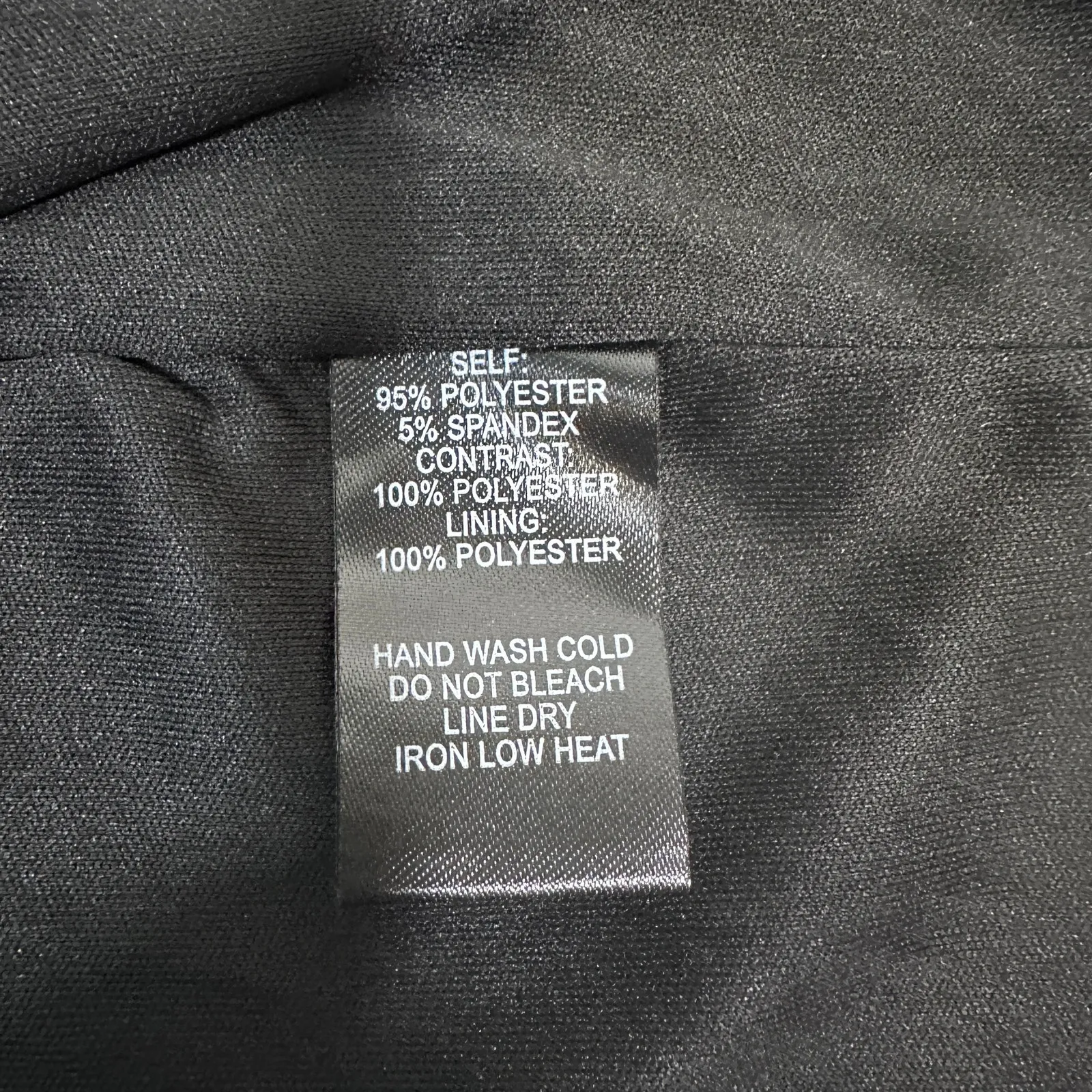 Lulu’s Black Bandage Bodycon Dress – Mesh Stripe Panel See - Image 7