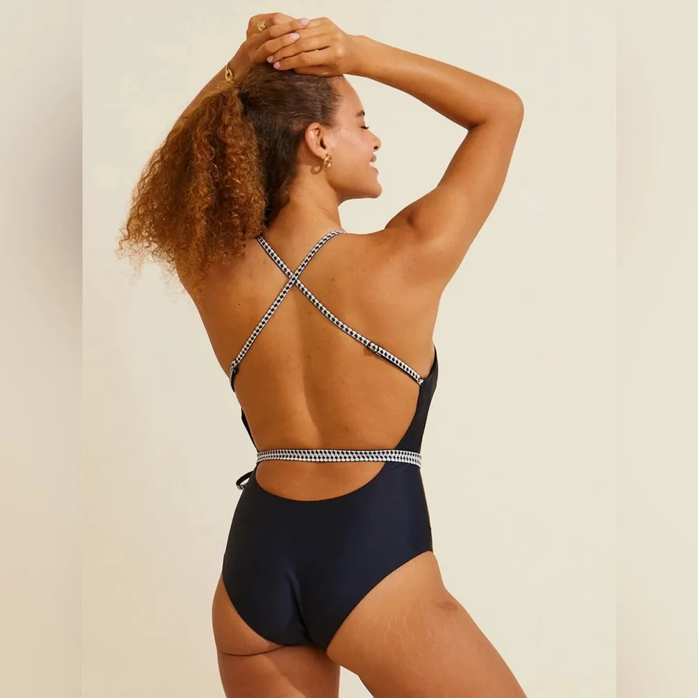 Lemlem Lena Ballet One Piece - Black, $275 - Image 3