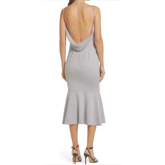 Katie May Twirl Cowl Back Sleeveless Dress - Image 2