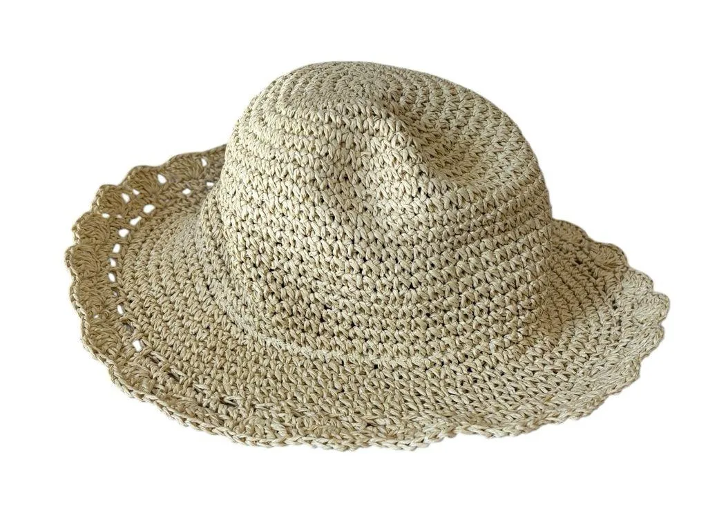 Loft NWT  Straw Bucket Hat - Size M/L - Image 2