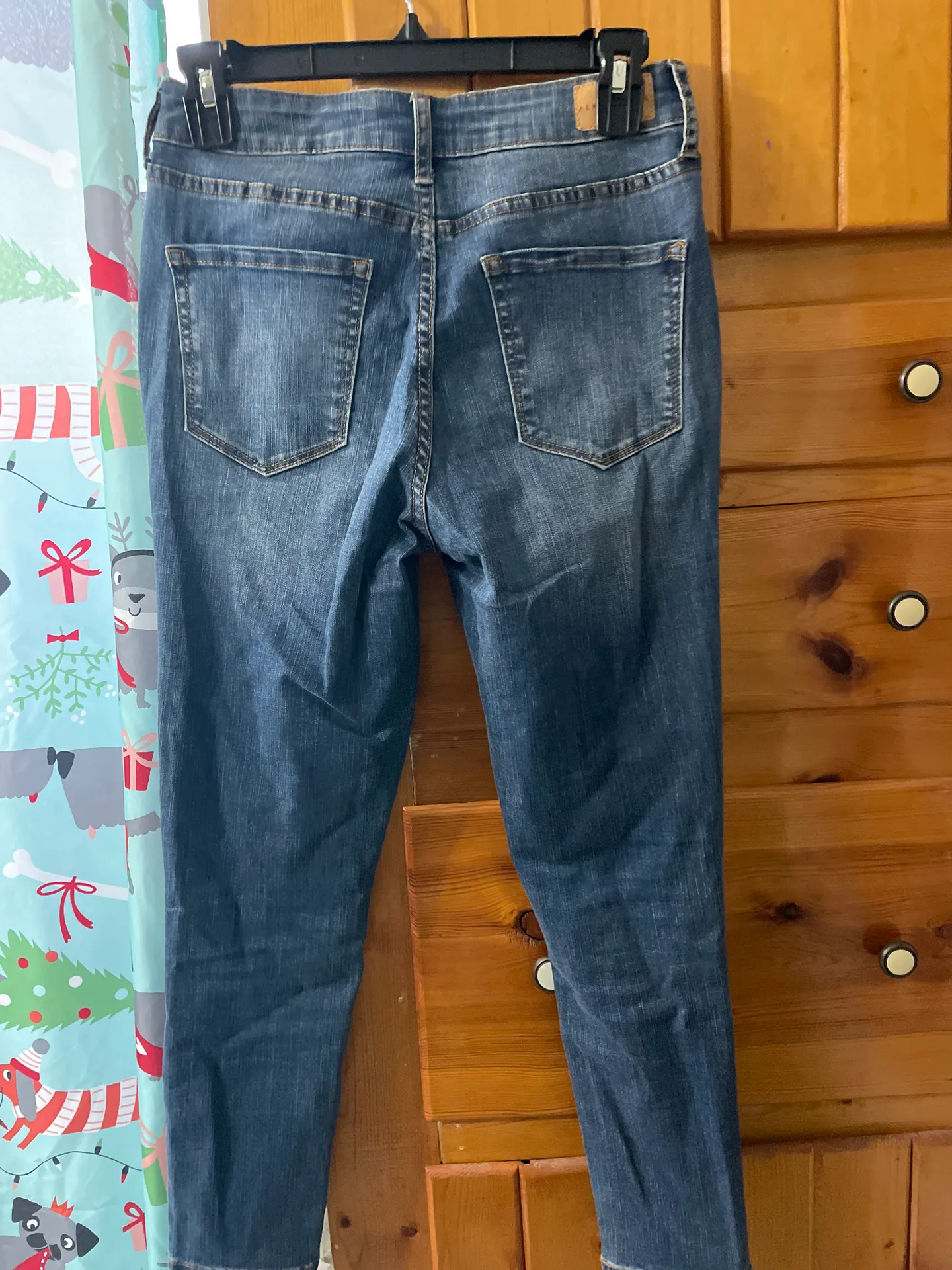 Embroidered Flowers Jeans - Image 2