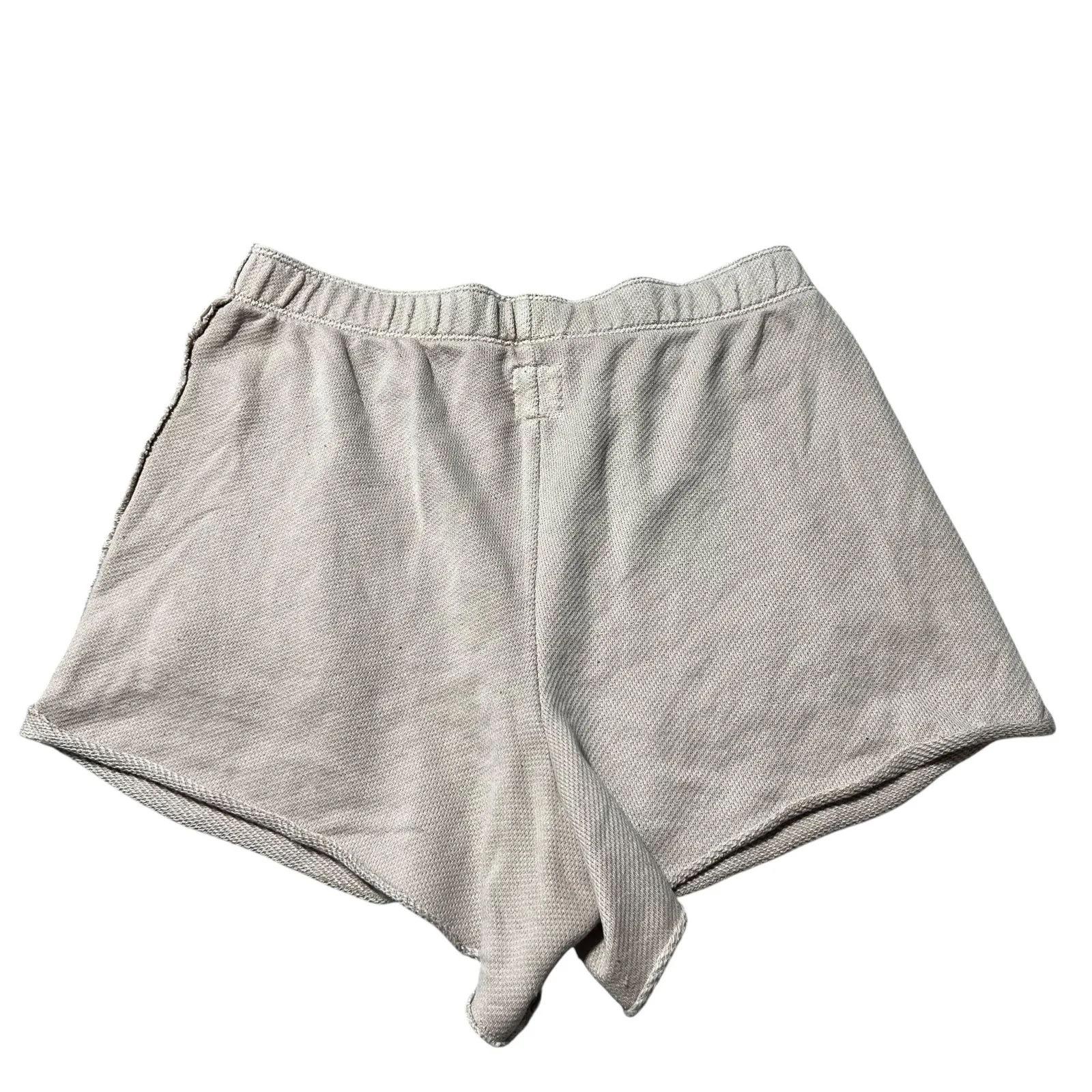 Aerie Women's Tan Sweat Shorts Elastic Waist Size M - Image 2