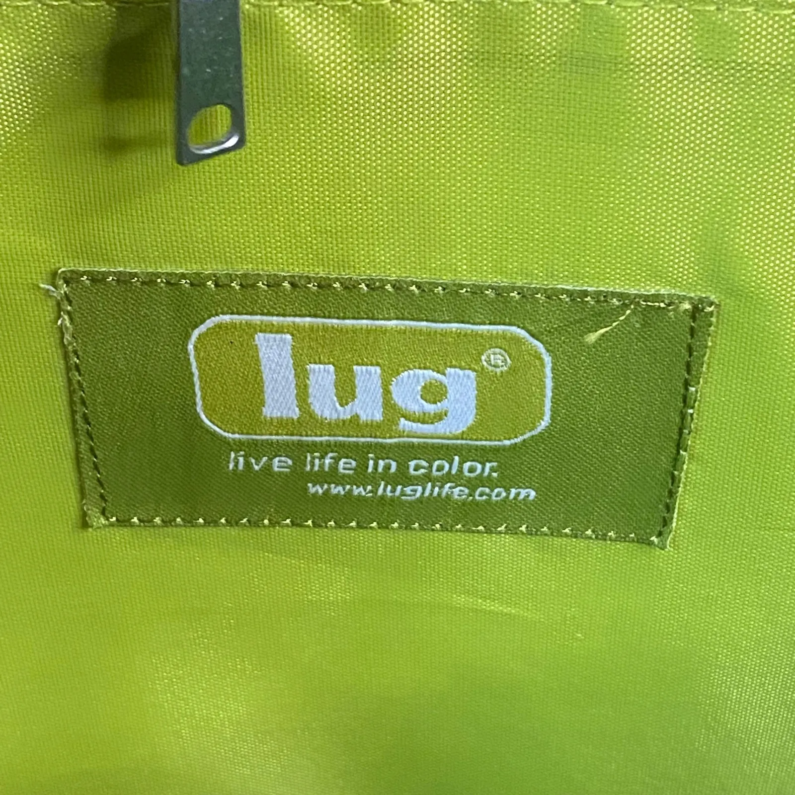 Lug Puddle Jumper Tote‎ Passport Travel Wallet Organizer Jewelry Pouch Set Green - Image 8