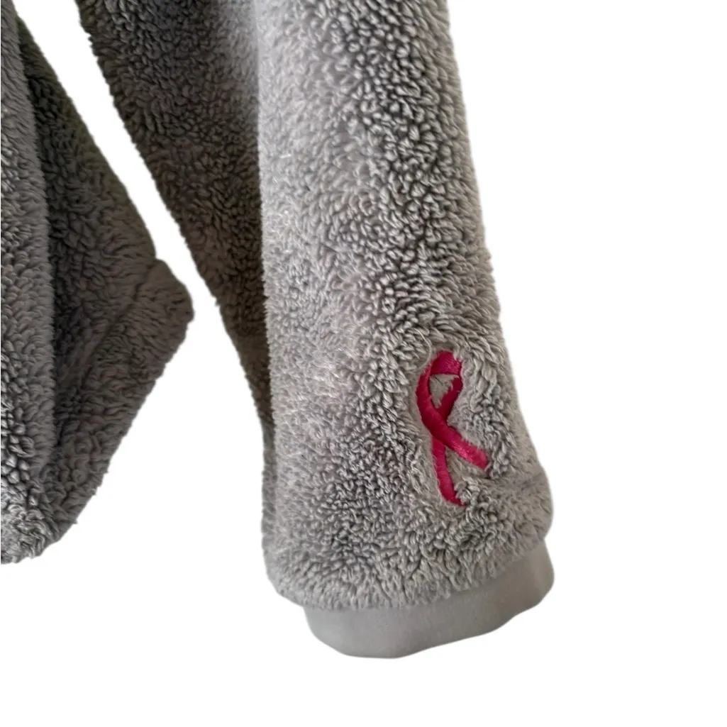 The North Face Women's Gray Fleece Jacket - Image 5