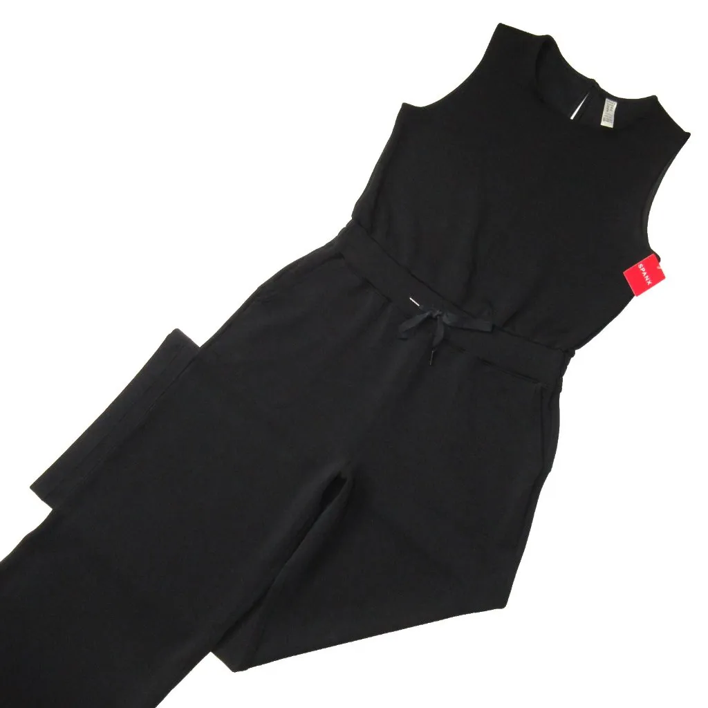NWT Spanx 50282R AirEssentials Jumpsuit in Black Sleeveless Aireluxe Knit M - Image 2