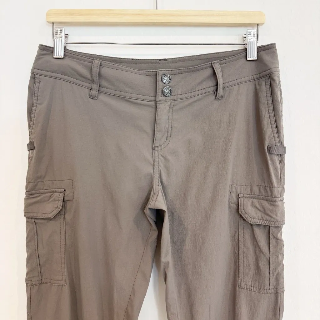 Prana Sage Cargo Mid Rise Jogger Pants Gorpcore Gray Outdoors Hiking Ripstop 4 - Image 3