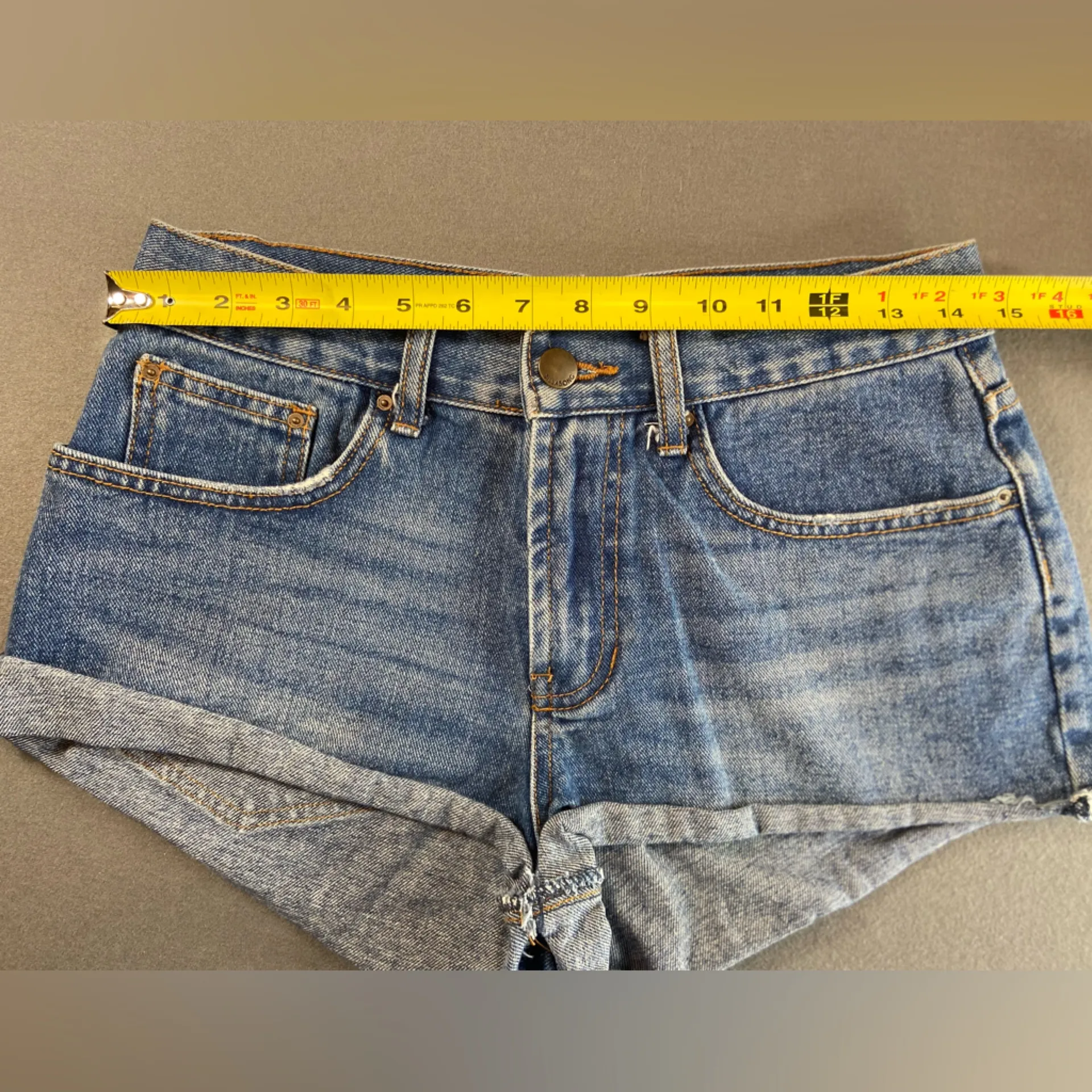 Billabong Jean Shorts size‎ 26 - Image 5
