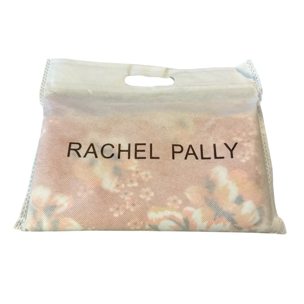SALE Rachel Pally Orange Blossom Floral Reversible Clutch Zip Top travel Bag - Image 2