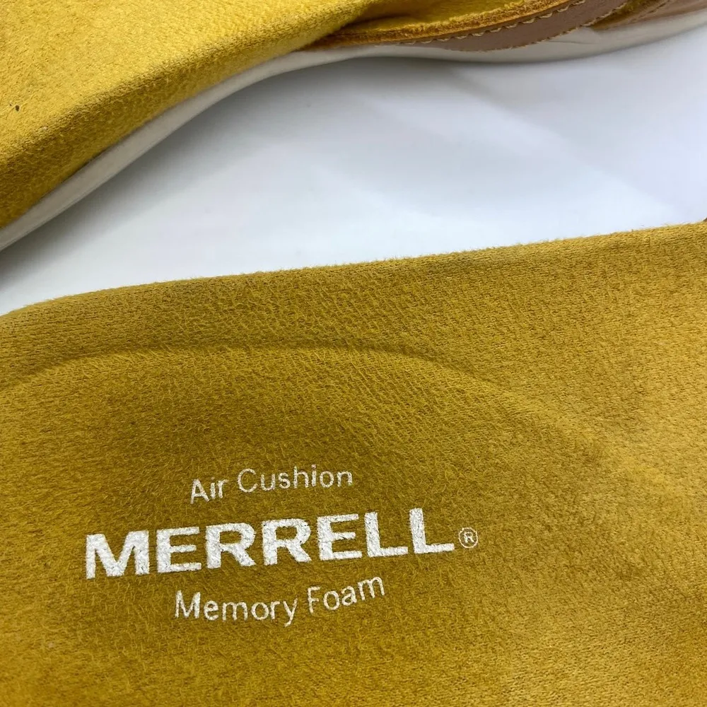 Merrell District Kempsey Air Cushion Memory Foam Sandals leather womens sz 9 - Image 5