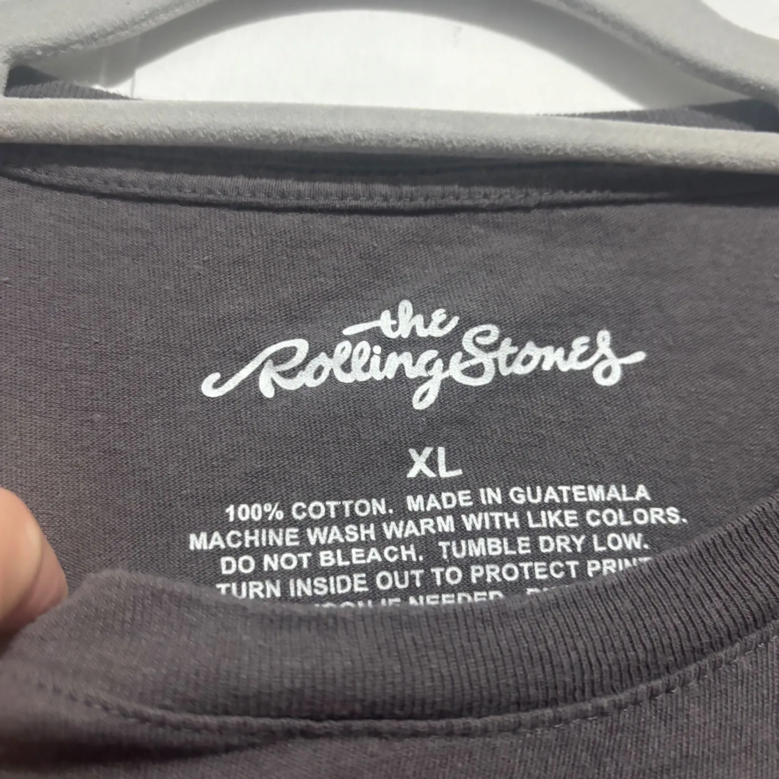 The Rolling Stones Some Girls Band T Shirt XL Charcoal Graphic - Image 2