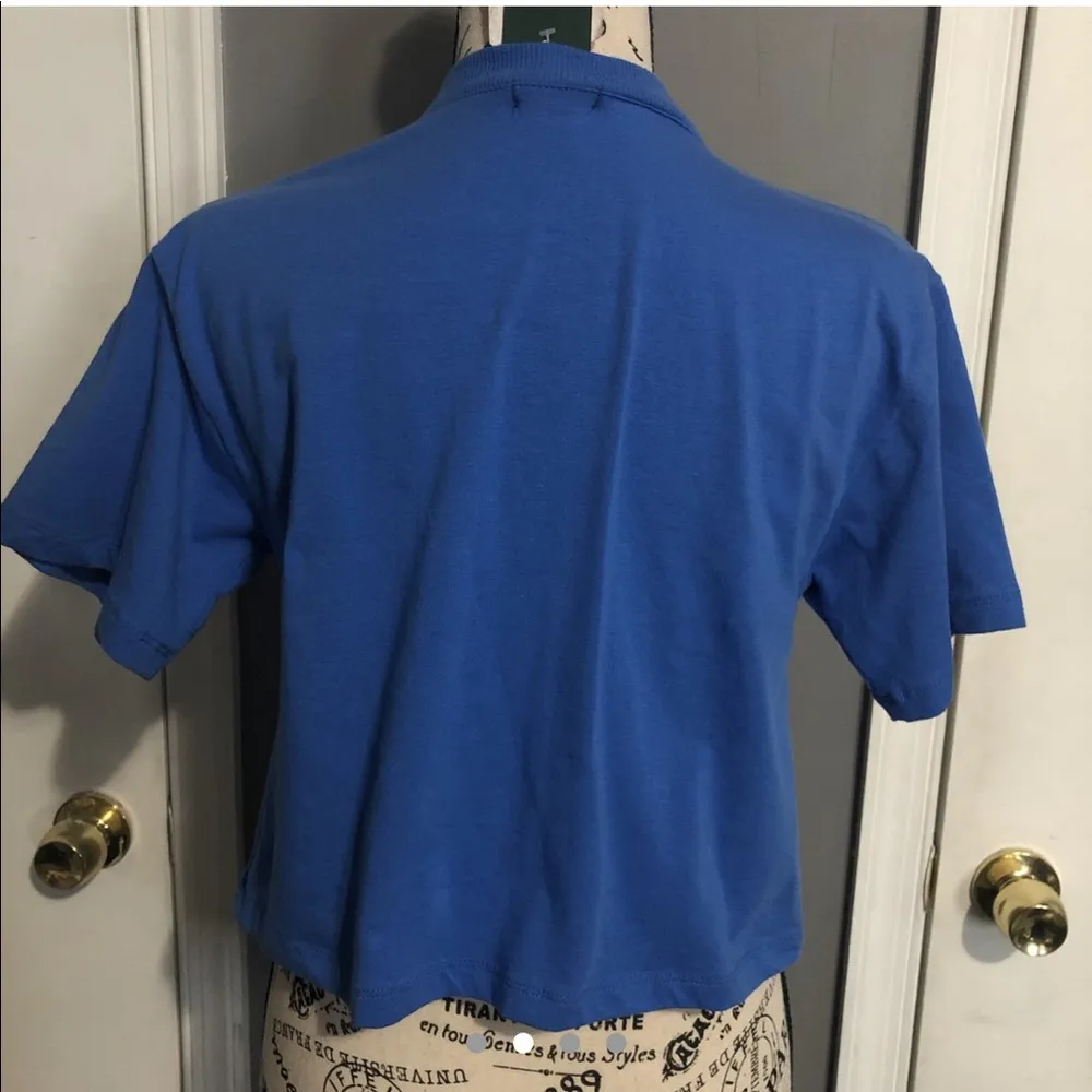 Wild Fable Blue Crop Top - Image 2