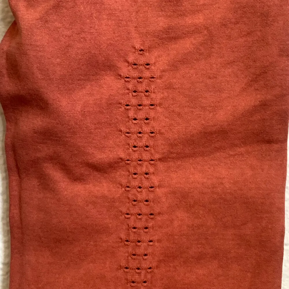 NWT Free People Movement Good Karma High Rise Leggings in Pink - Image 9