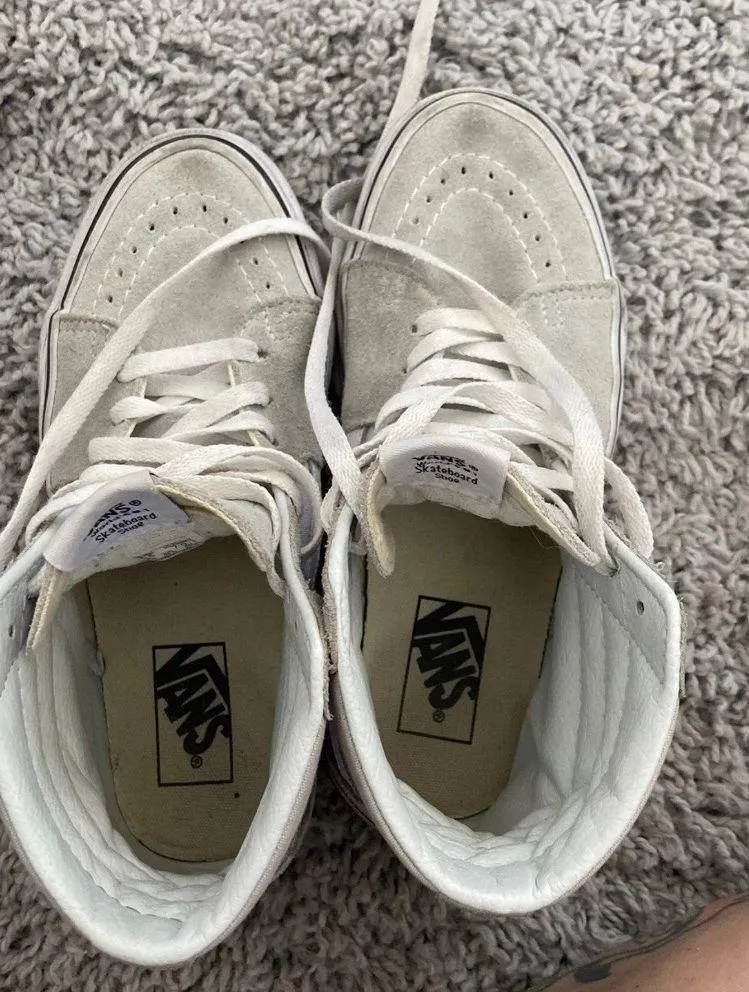 Vans Light Grey High top - Image 6