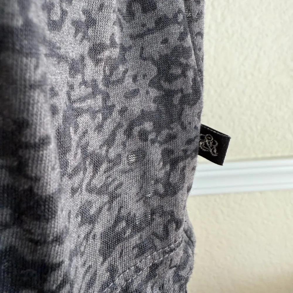 Rock & Republic Eagle Fringe Tank XL Black Grunge Biker Festival Streetwear Top - Image 9