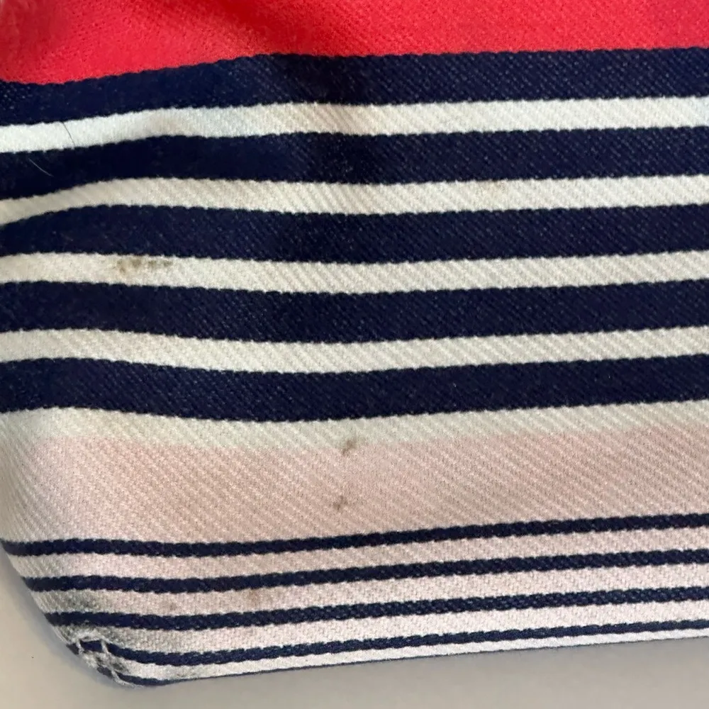 Kate Spade  Red and Navy Striped Women's Bag - Image 3
