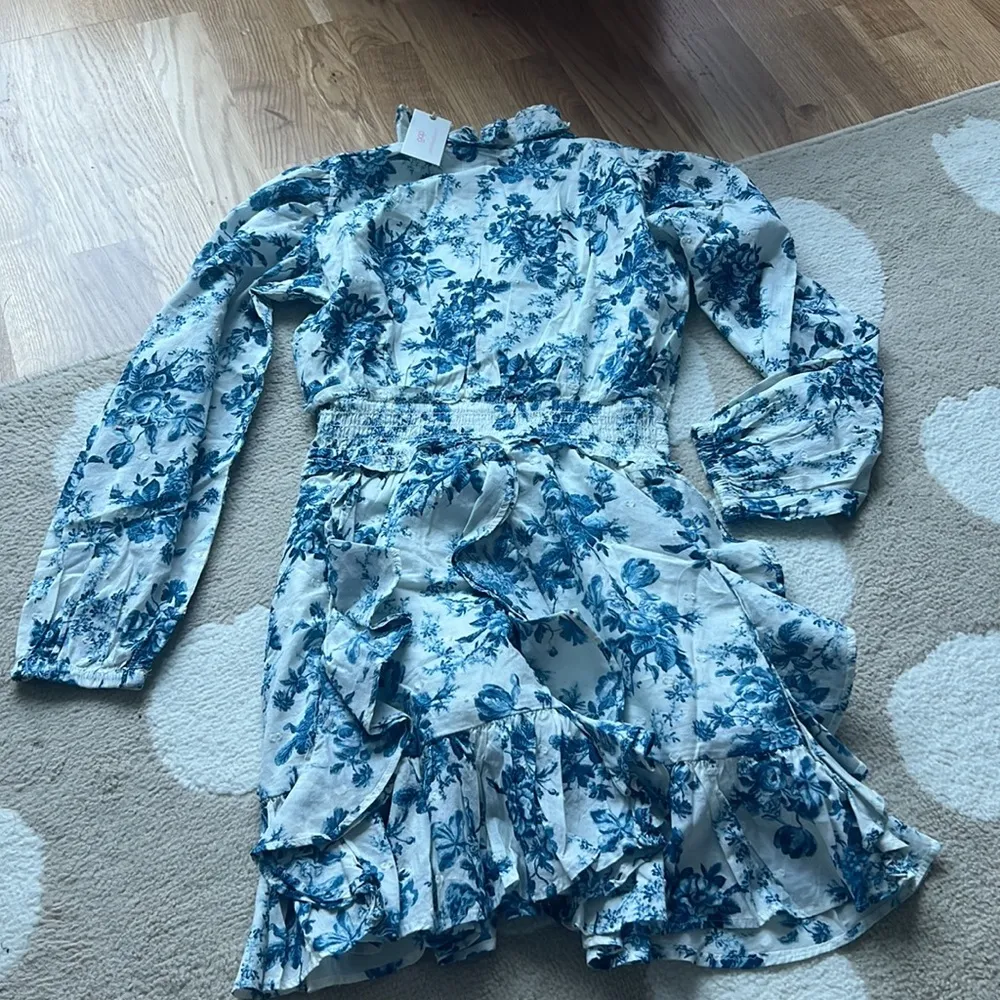 NWT loveshackfancy x gap ruffle mini dress - Image 5