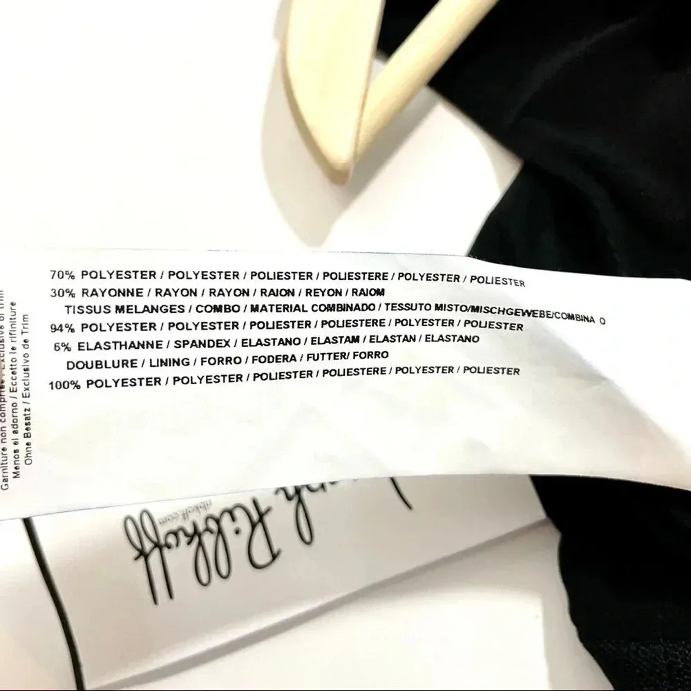 NWT Joseph Ribkoff Tiered Sleeveless Cowl Neck Dress - Image 3