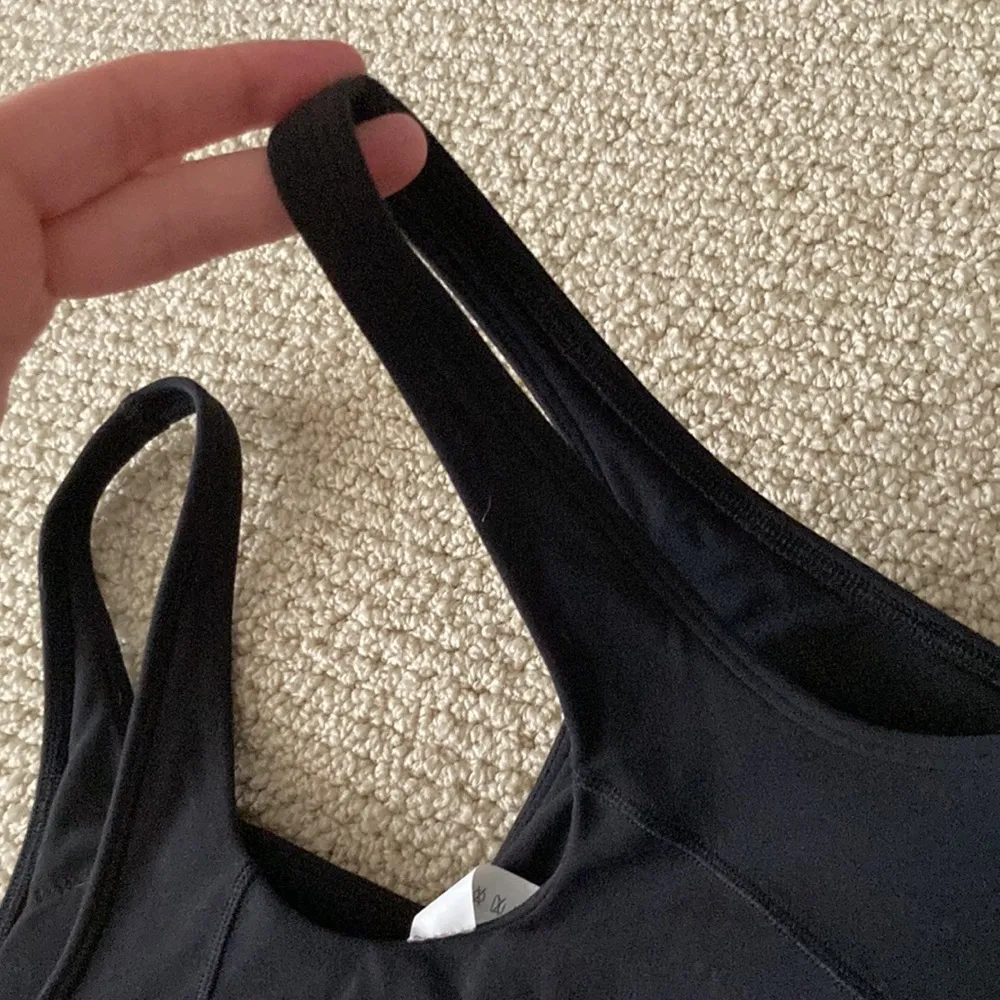 Lululemon Align Tank Black Size 4 Nulu Original Version 2020 Thin Strap Like New - Image 5