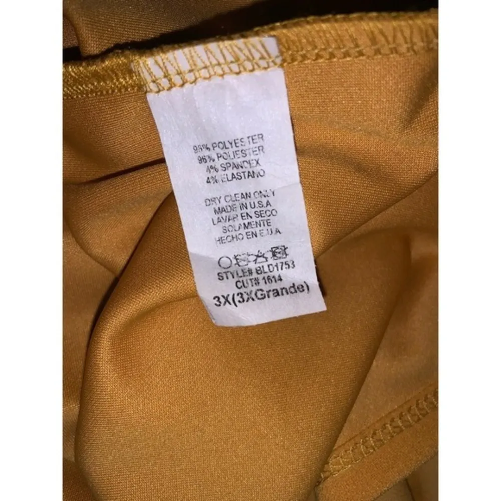 ✨Forever 21 Mustard Yellow Bodycon Dress Off Shoulder Ruffle Short Mini - Image 4