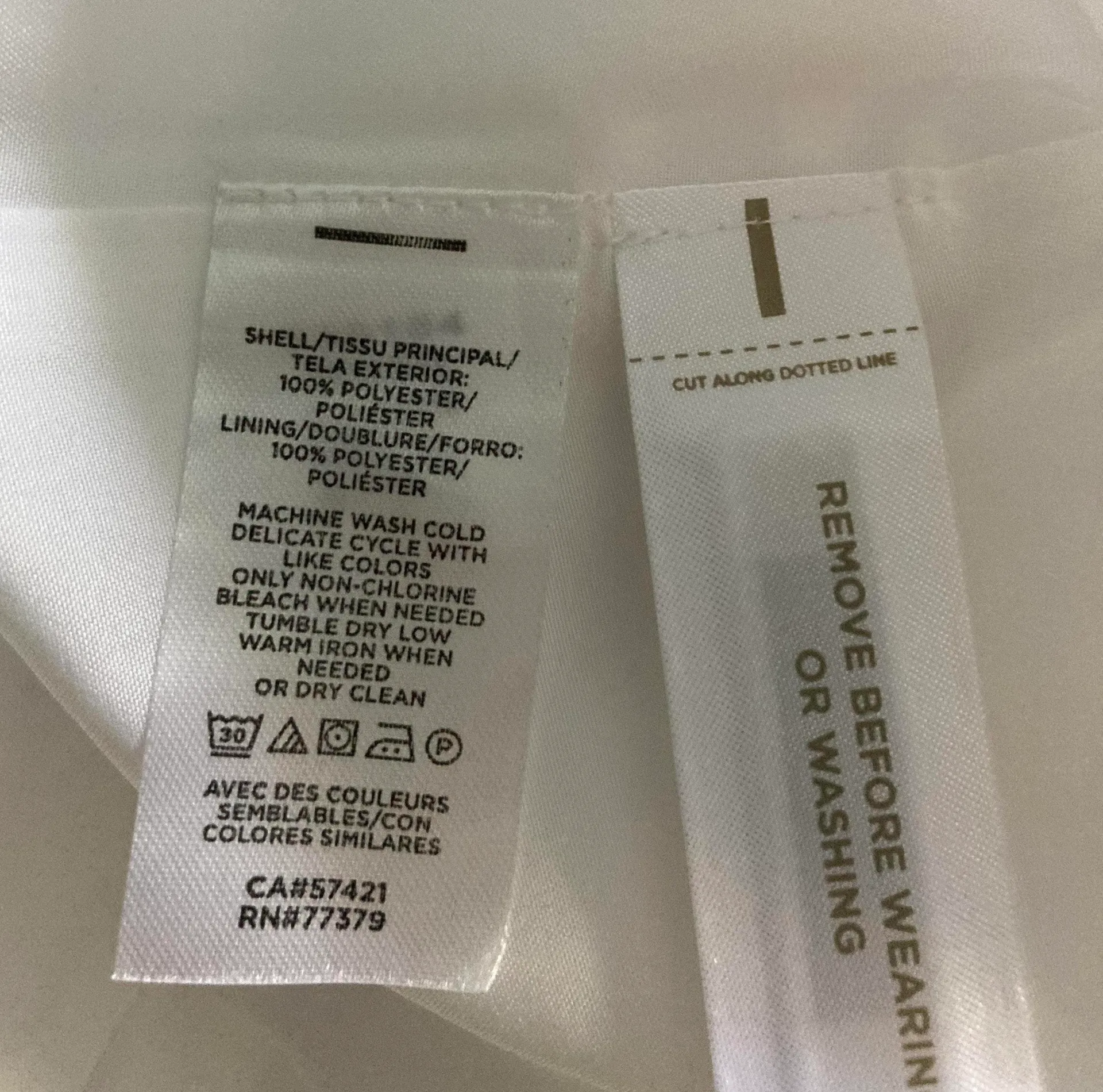 NWT white polka dot skirt - Image 8