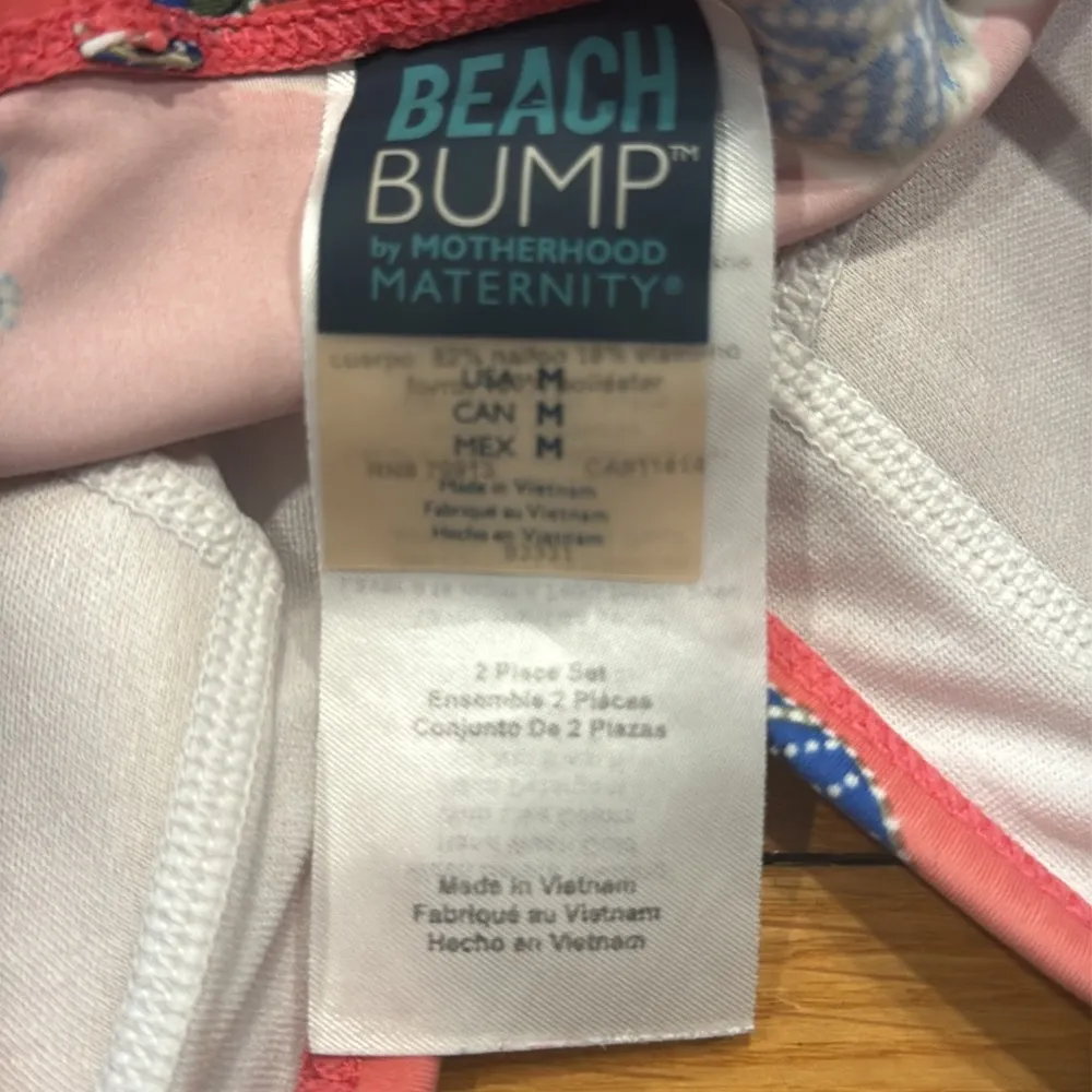 Beach Bump by motherhood maternity floral tankini top size medium. - Image 6