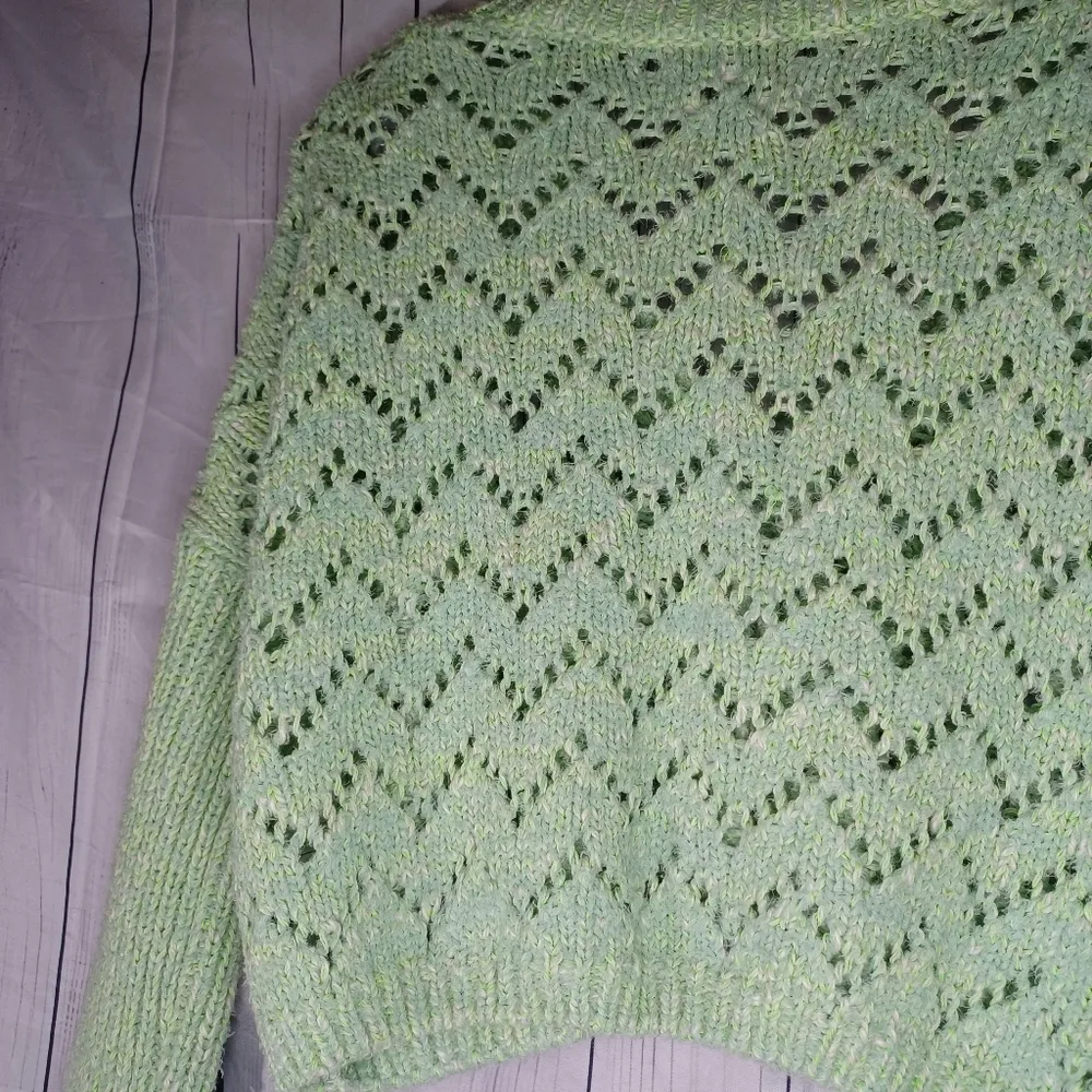 Anthropologie Open Stitch Mini Boho Button-Front Cardigan Sweater - Image 11