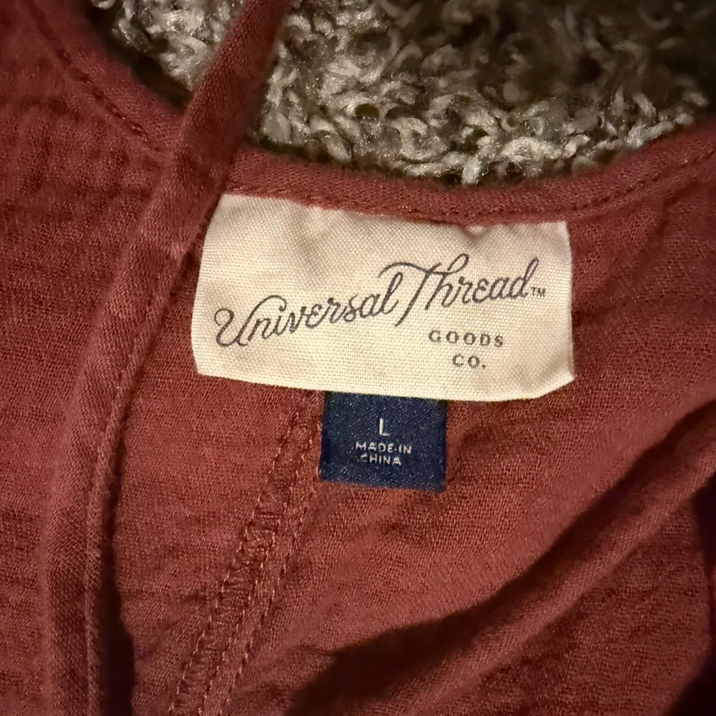 Universal Thread Terracotta Romper - Image 2